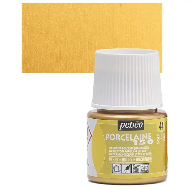 Pebeo Porcelaine 150 Σμάλτο - 44 Gold (O) - 45ml