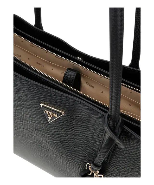Guess - Γυναικεία Τσάντα Noelle II HWZG9672260-BLA Μαύρο 3