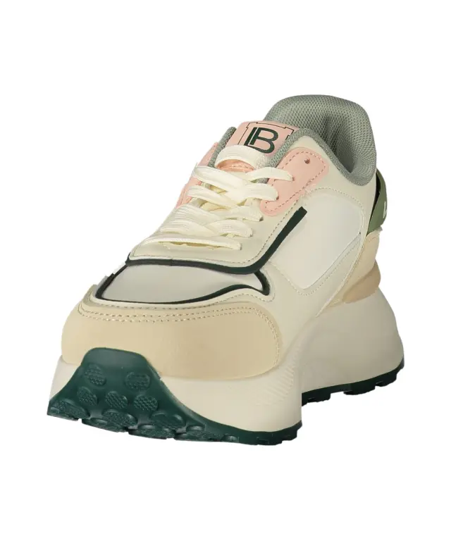 Laura Biagiotti – Γυναικεία Sneakers 9827-GREEN Λευκό 3