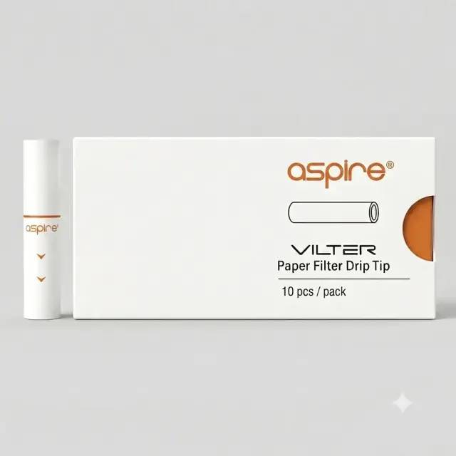 Aspire Vilter Ανταλλακτικά Φίλτρα (10τμχ) Λευκό