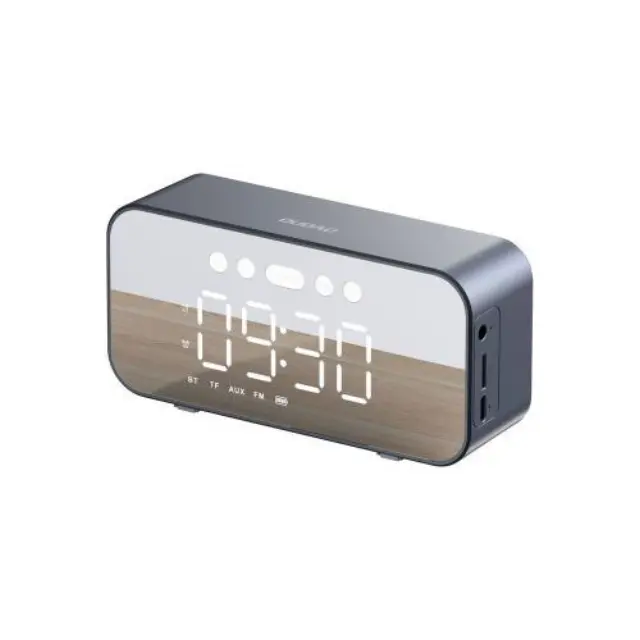 Φορητό Ηχείο Bluetooth - Ρολόι Dudao Y17 5W με Ραδιόφωνο FM Ασημί N62466