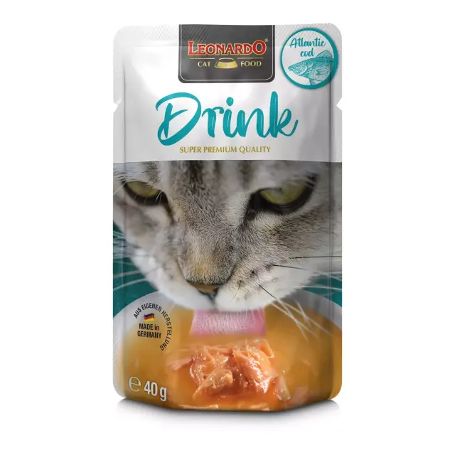Leonardo Drink Atlantic Cod Μπακαλιάρος 40gr