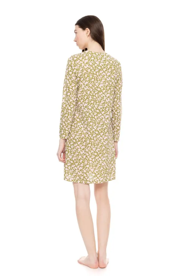 W1614 - Type - NIGHTGOWN GREEN BLOSSOM 3