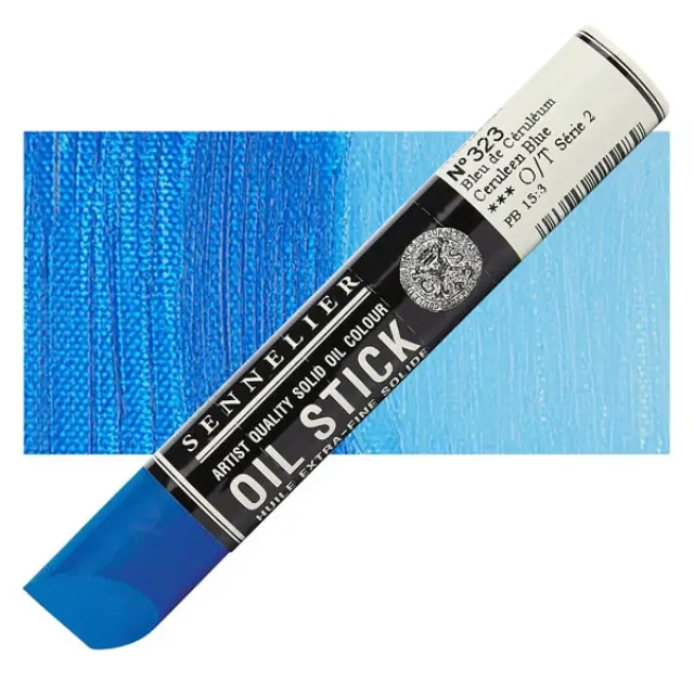Sennelier Στικ Λαδιού 323 Cerulean Blue - 38ml