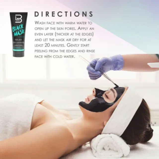 L3VEL3 Black Mask Peel Off 250ml 2
