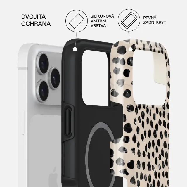 Burga Tough Magsafe Case, Almond Latte - iPhone 17 Pro Max 2