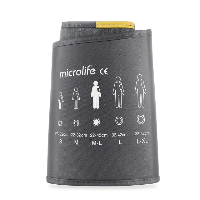 Microlife Κωνική Μαλακή Περιχειρίδα Μπράτσου 22-42cm (Medium - Large)
