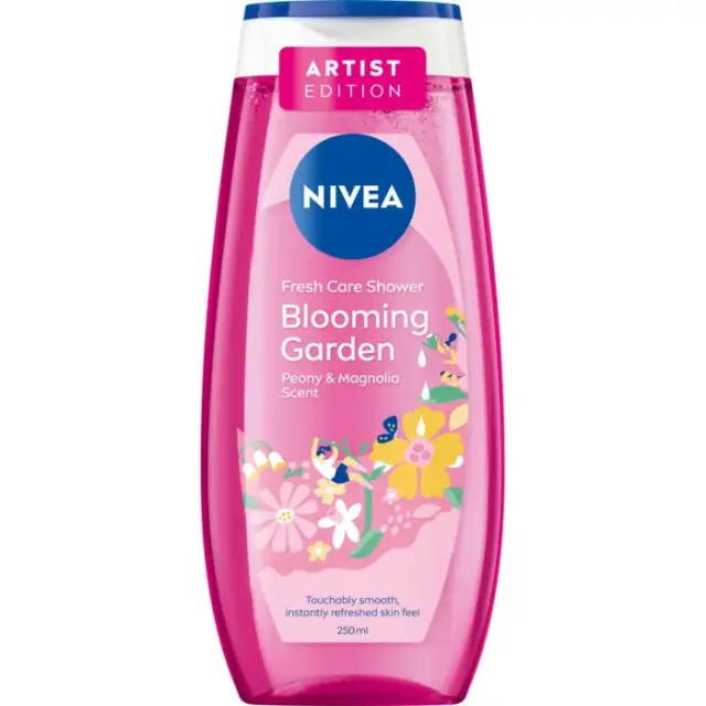 Nivea Blooming Garden Αφρόλουτρο σε Gel με Άρωμα Ανθισμένου Κήπου 250ml