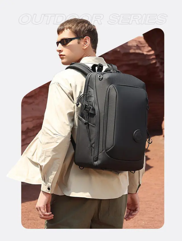 Σακίδιο Πλάτης 30L Laptop 15,6 Bange FW225 μαύρο - One Size 3