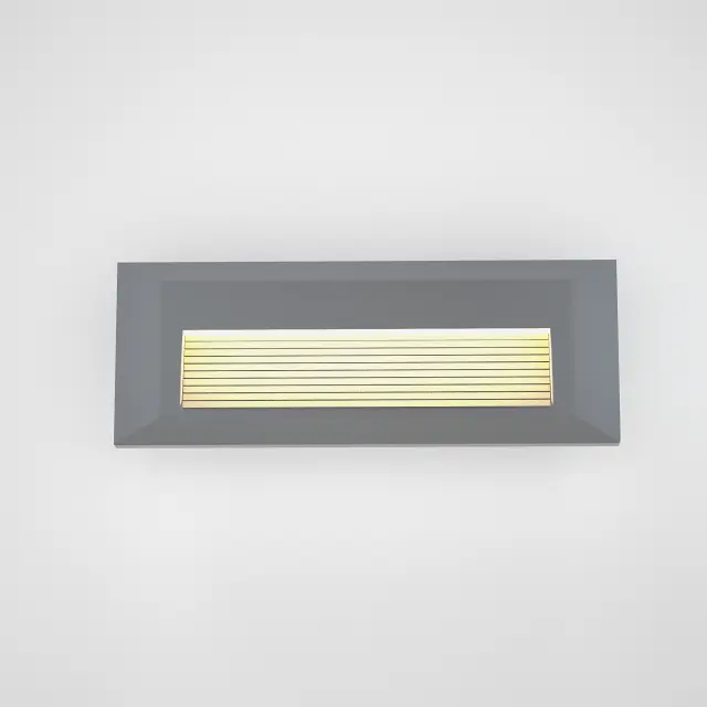 it-Lighting Mono LED 3W 3CCT Outdoor Wall Lamp Grey D:22cmx2.8cm (80201730) 2