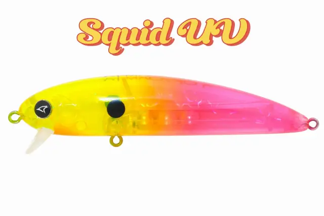 ATMACA 90F – Τεχνητό 90mm 14g Floating 0–20cm - Τεχνητό Δόλωμα - SQUİD UV F