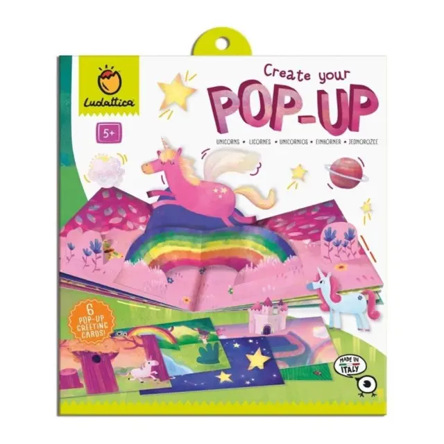 Ludattica Create Your Pop Up Unicorn/ LUD-23942 (Ludattica)