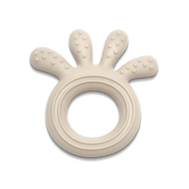 Lorelli Μασητικό Σιλικόνης Octopus Natural Beige 10210860005