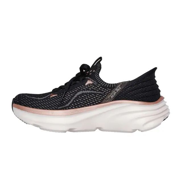 Skechers Women's D'Lux Vapor Evening Glow Slip-Ins Μαύρο - Άσπρο 150584-BKRG (Skechers) 2