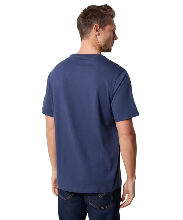 Converse - Ανδρικό T‑shirt Chuck Print Tee Standar Fit CVM5T565-410 Μπλε Ναυτικό - S 3