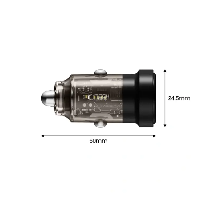 Tech-protect Cc03 2-port Car Charger Pd45w/qc3.0 Black 3