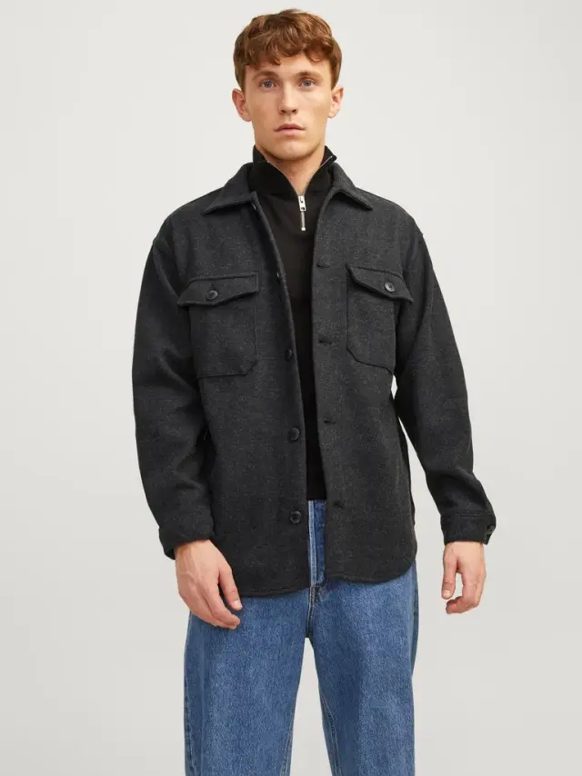JOROLLIE OVERSHIRT LS NOOS black - XL 3