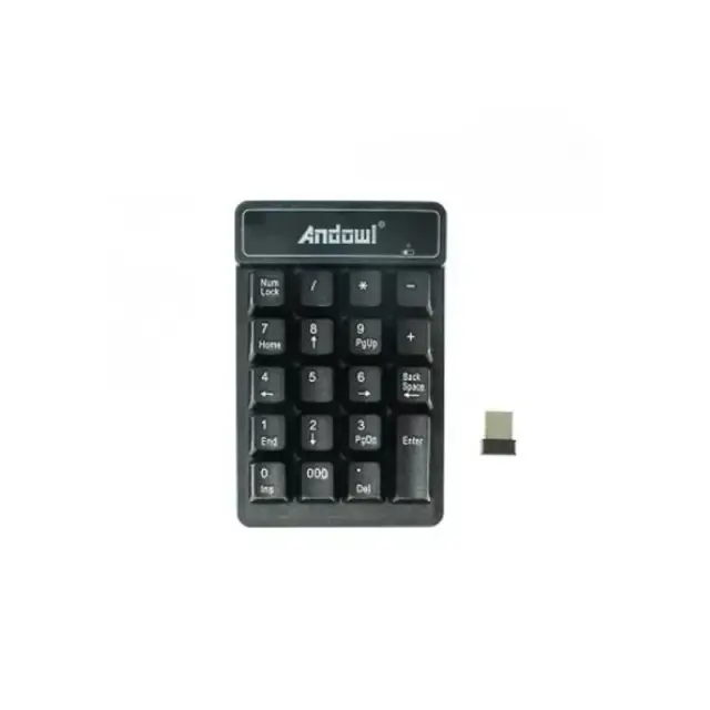 Andowl Ασύρματο Αριθμητικό Πληκτρολόγιο Q-811 – Wireless Number Keyboard 075736 2