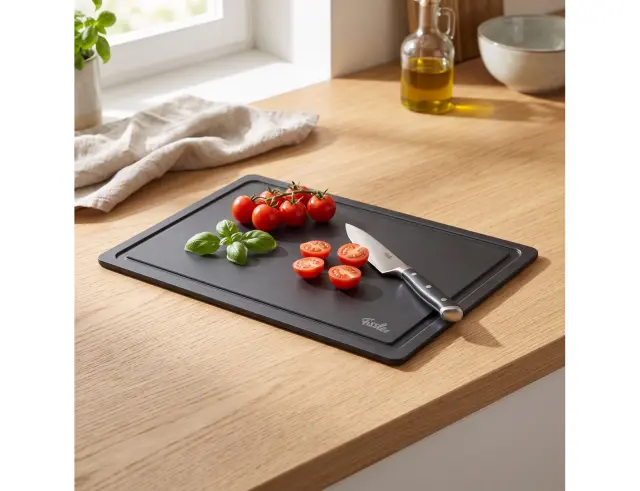 Επιφάνεια Κοπής Fissler με διαστάσεις 34x25.5x0.6cm - Black113525000
