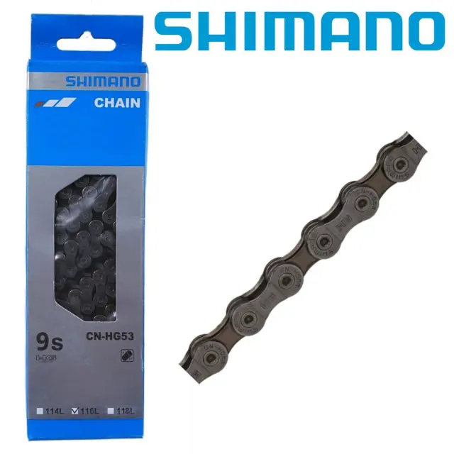 SHIMANO CN-HG53 9sp DEORE ΑΛΥΣΙΔΑ ΠΟΔΗΛΑΤΟΥ ECNHG53C116I