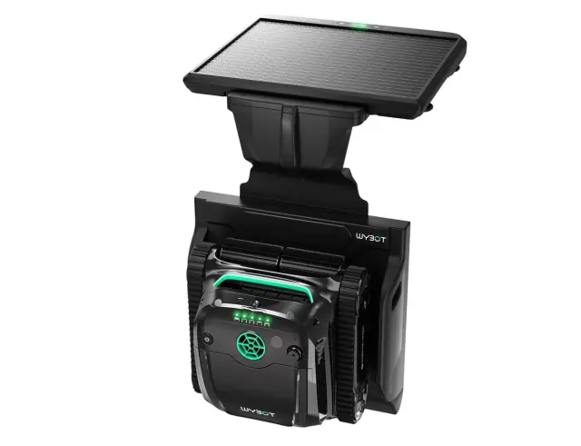 Ασύρματη Σκούπα Ρομπότ Πισίνας Wybot S2 Solar Vision WYEU-S2S με ηλιακό πάνελ, 7 λειτουργίες καθαρισμού, Bluetooth και επαναφορτιζόμενη μπαταρία 5.200mAh - BlackWYEU-S2S