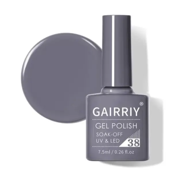 Ημιμόνιμο επαγγελματικό βερνίκι GAIRRIY 7.5ML - 0.26FL.OZ 38