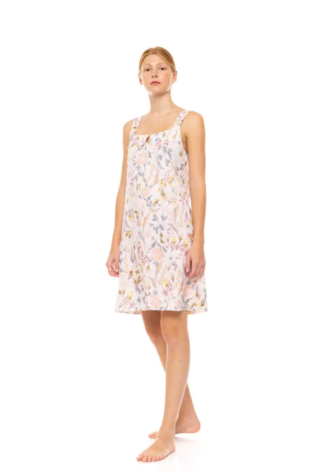 S1485 - Type - NIGHTGOWN FLORAL ROSE 2