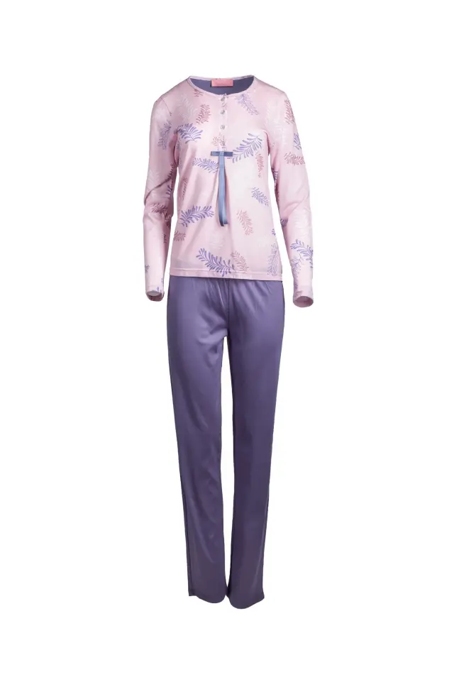 W590 - Type - PYJAMA PURPLE LEAVES 3