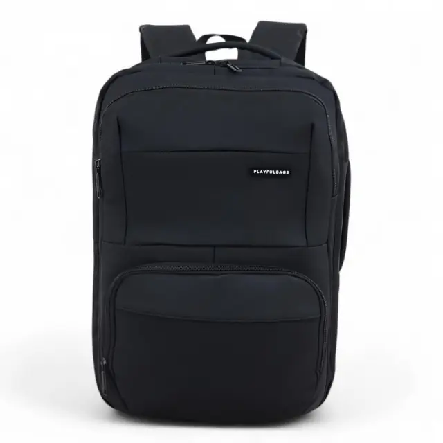 Επαγγελματικό Σακίδιο Laptop 15,6" PLAYFULBAGS PS6-1824 27L με Θήκη A4 και Πολλαπλές Θήκες Οργάνωσης