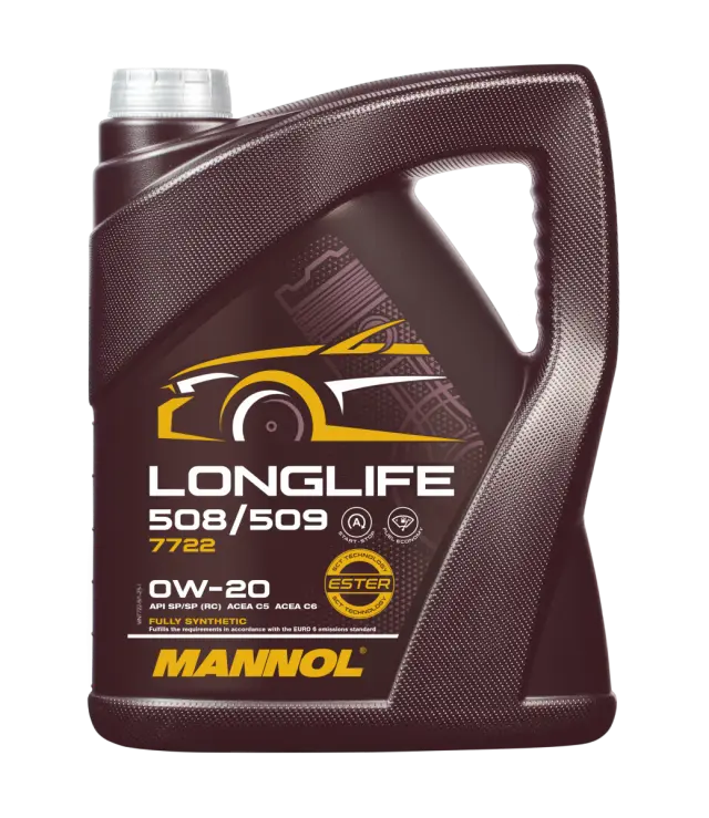 Mannol Longlife 508/509 Συνθετικό Λάδι Αυτοκινήτου 0W 20 5lt