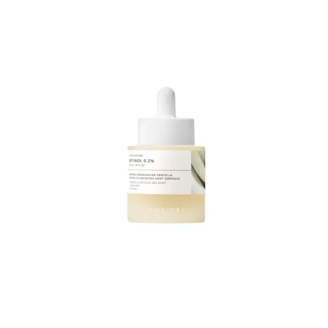 Skin1004 Madagascar Centella Retinol 0.2 Boosting Shot Ampoule Αντιγηραντικός Ορός Προσώπου με Ρετινόλη, 30ml