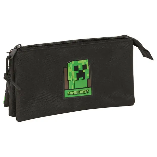 Κασετίνα τριπλή Minecraft triple pencil case