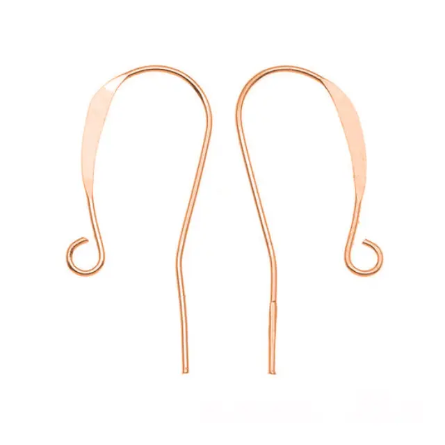 Σκουλαρίκι Hook 26mm - Copper Plated - 24τεμ