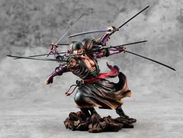 One Piece - Zoro vs Demon Spirit Kyuutouryuu Asura - Statue 17cm