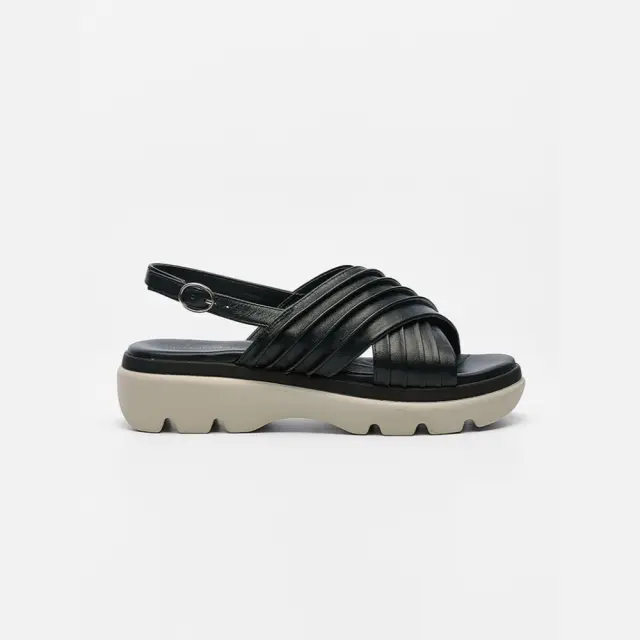 Comodissima Πέδιλα Γυναικείο δέρμα Μαύρο REP/15230 NERO