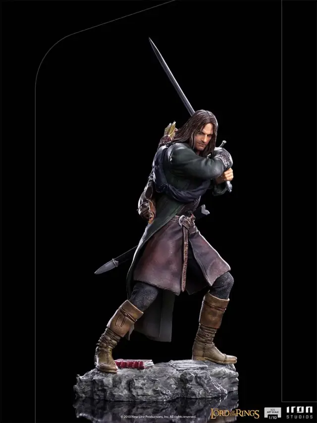 Iron Studios BDS: The Lord of the Rings - Aragon Art Scale Statue (1/10) (WBLOR58521-10) 2