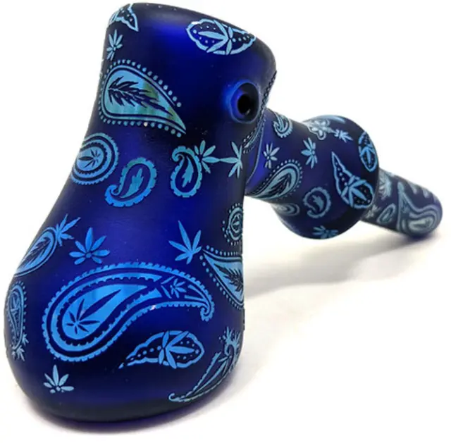 Πίπα Γυάλινη Pipe Dogg Ibs «Everyday 6''» Paisley Hammer Pipe - 15cm 3