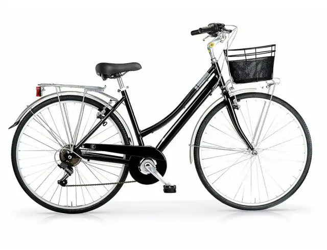 ΠΟΔΗΛΑΤΟ MBM CENTRAL 28'' 019-026 ΓΥΝΑΙΚΕΙΟ 6 ΤΑΧΥΤΗΤΕΣ - ΜΑΥΡΟ - 46