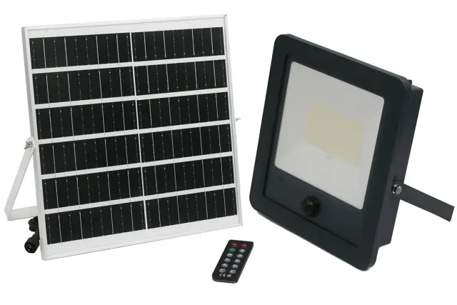 ΗΛΙΑΚΟΣ ΠΡΟΒΟΛ. LED ME ΑΝΙΧΝ.ΚΙΝΗΣΗΣ 300W 3000lm 4000K ΓΡΑΦΙΤΗΣ