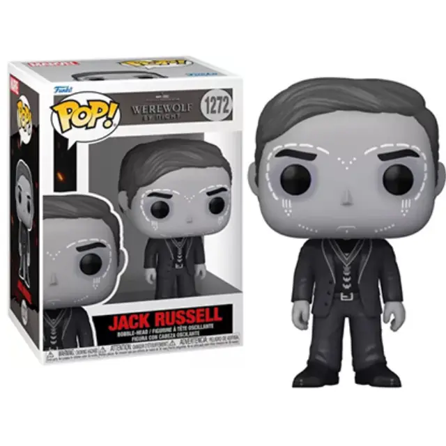 Funko Pop! Marvel: Werewolf By Night - Jack Russell #1272 Bobble-Head Vinyl Figure