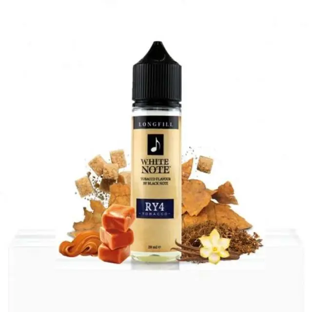 Black Note White RY4 Tobacco 20ml/60ml Flavorshot