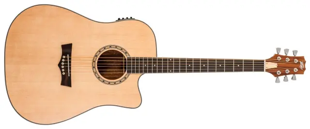 PEAVEY DELTA WOODS DW-2 CE™ ΗΛΕΚΤΡΟΑΚΟΥΣΤΙΚΗ ΚΙΘΑΡΑ ΜΕ ΜΑΣΙΦ ΚΑΠΑΚΙ ΚΑΙ ΘΗΚΗ