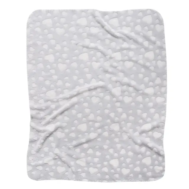Κουβέρτα Αγκαλιάς 75x100 Fleece Relax Das Home 4909 Light Grey 100% Πολυέστερ 2