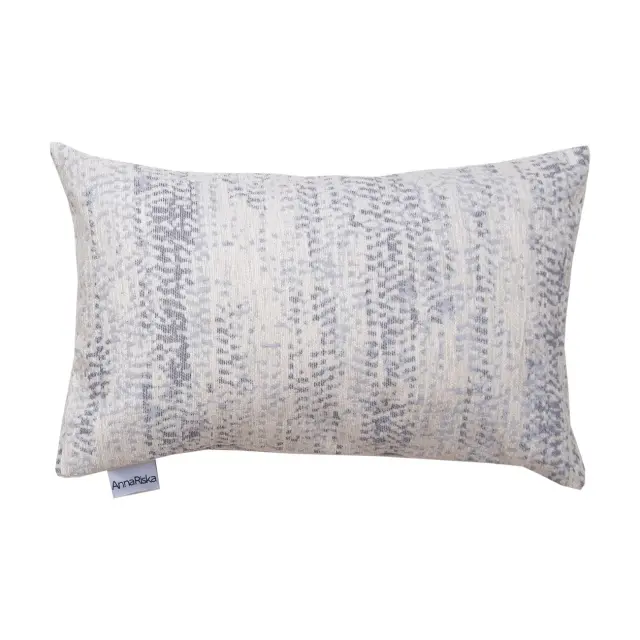 Διακοσμητικό Μαξιλάρι 32x52 Με Γέμιση Anna Riska 1452 Grey 100% Chenille