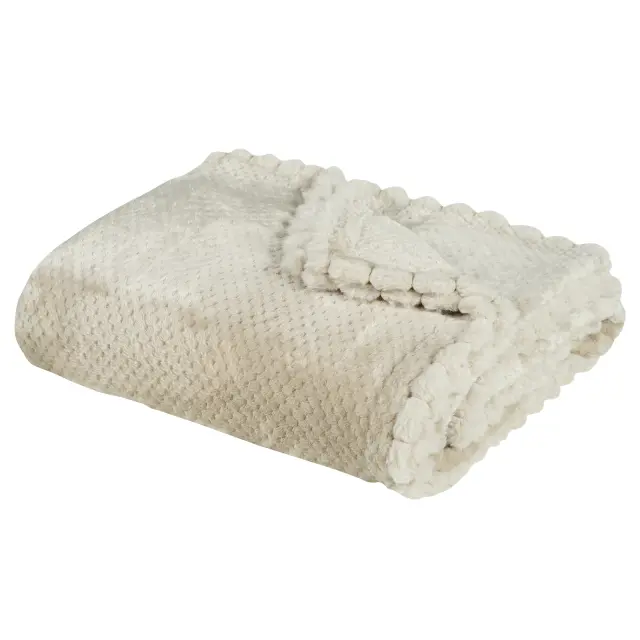 Κουβέρτα Καναπέ 130x170 330gsm Das Home 1187 Beige 100% Πολυέστερ 2