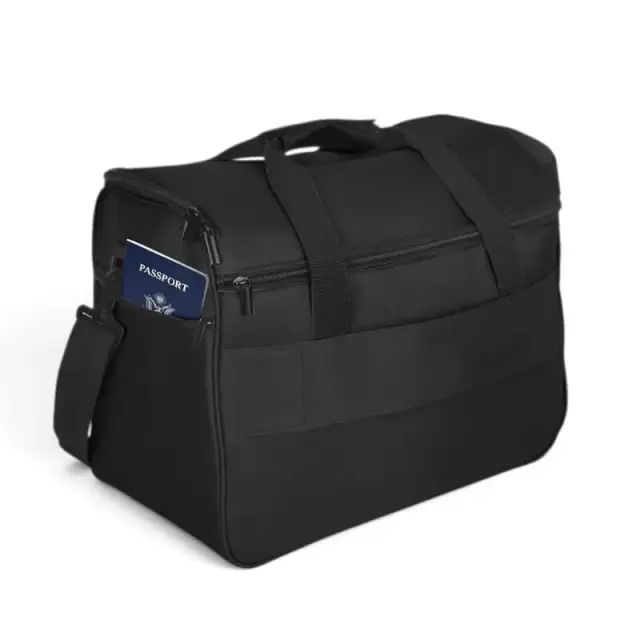 Σάκος Ταξιδίου CabinFly Economy 40x30x20cm 24L για Ryanair Wizz Air Transavia - Μαύρο 3