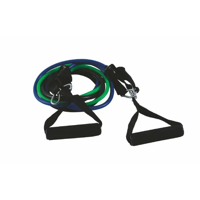 FitLover Σετ Λάστιχο Αντίστασης με Λαβές 5τεμ 2