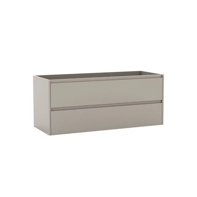 Βάση Επίπλου Μπάνιου DYMA 120 White Ash με 2 Συρτάρια & Νιπτήρα 1205x475x500mm KARAG