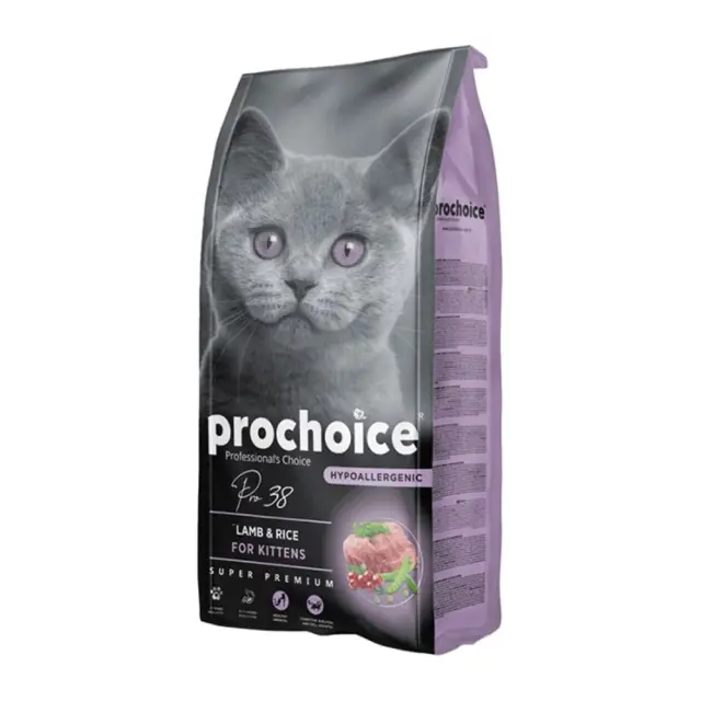 ProChoice Pro 38 Kitten Ξηρά Τροφή Γάτας με Αρνί & Ρύζι 2kg