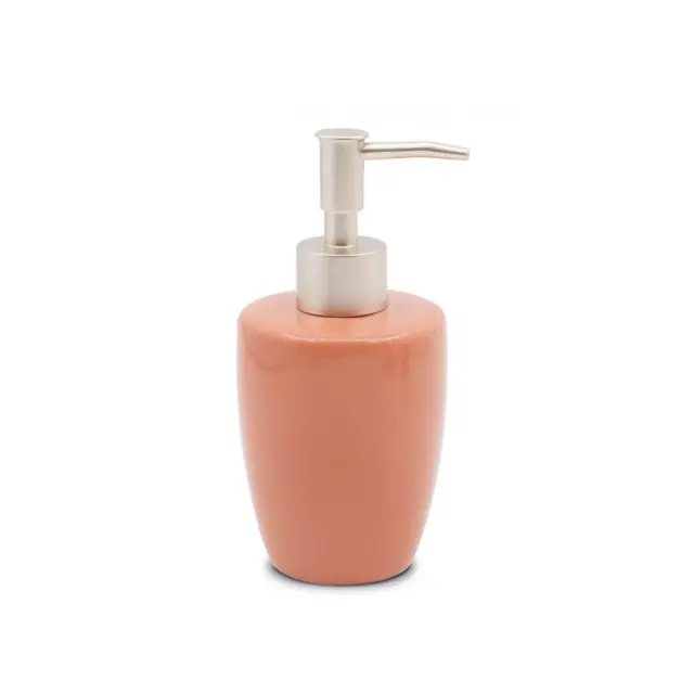Dispenser Κεραμικό για Υγρό Σαπούνι / Λοσιόν 7.5x16cm Σομον